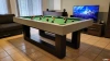 Biljarttafel Vision IV – combinatie van biljart, eettafel en tafeltennis