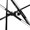 LED-Hängelampe schwarz 64W DL-J03 + Fernbedienung