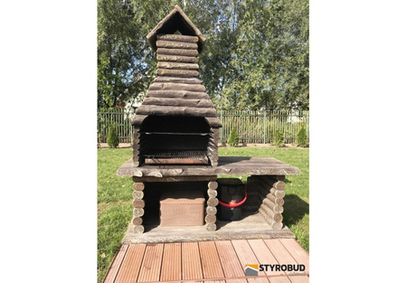FENIKS grill (K14) - modern kerti grill építészeti betonból