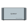 Station d'accueil Orico pour disques durs / disques SSD 2,5" / 3,5", 5Gbps, USB-C vers USB-C/A avec fonction de clonage (noir)