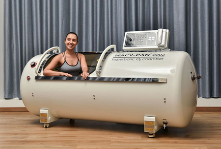 Lying Hyperbaric Chamber HP1501-90 1.5–1.6 ATA | HBOT Oxygen Therapy | 93% O₂