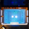 Luxe SPA-bad ZEFIR 934 met hydromassage | 192x131 cm | 44 jets | teak hout