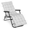 Garden Lounger with Cushion | Lounger 2-in-1 for Beach Balcony Patio | Garden furniture, relaxation, modern style