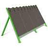 Outdoor Angled Rock KF907.14 – militaire trainingshindernis voor klimmen
