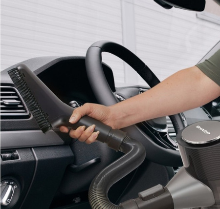 Sharp SA-VP4251GS – вертикален прахосмукачка за дома, мощна и лека