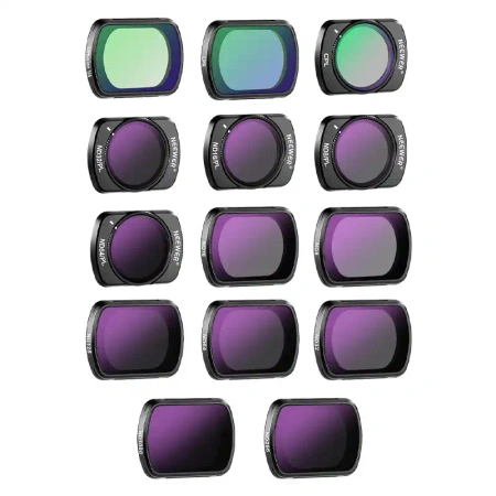 Σετ φίλτρων για DJI Osmo Pocket 3 Neewer FL-P10 (ND8~1000,LPR,MIST1/4,CPL,ND8/PL~ND64/PL
