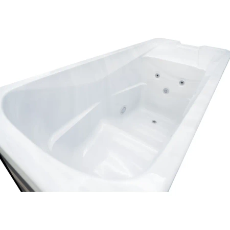 "Exclusive One Lounge acrylic jacuzzi with ice cooling function - luxurious garden spa tub"