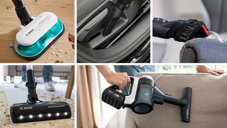 Bosch Unlimited 7 ProHygienic Aqua BCS71HYG1 - snoerloze stofzuiger met HEPA filter, 80 min looptijd, stofzakloze stofzuiger voor thuis en allergielijders