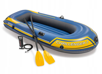 Kahe inimese täispuhutav pontoon Challanger 2 68367 INTEX