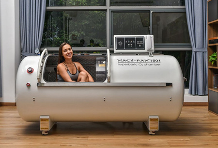 Hyperbarikammio HP1501-75 1,5-1,6 ATA | HBOT-happihoito | 93% O₂.