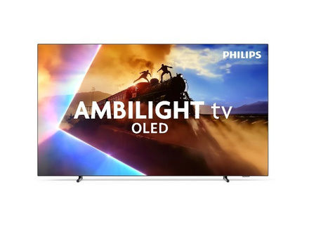Philips OLED 77 pollici TV 77OLED770/12 - Ultra HD 4K, Dolby Vision, Ambilight, Smart TV, HDR10+, Dolby Atmos - TV da salotto con sistema audio e video avanzato