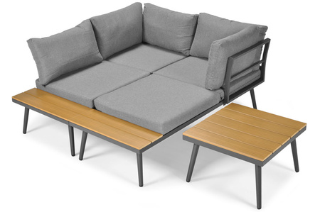 NEVADA Universal Garden Corner Sofa | Garden corner sofa, relaxation set, comfort on the patio