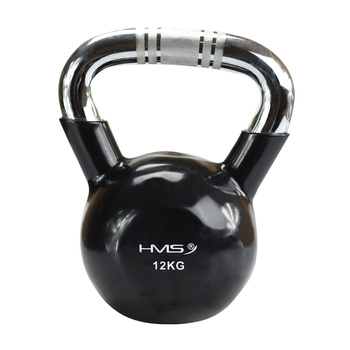 Hantla winylowa żeliwna kettlebell HMS