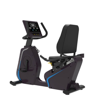 Търговски хоризонтален стационарен велосипед TZ-2020B с LED дисплей - професионален велосипед за фитнес зали