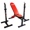 Banco de entrenamiento + dos soportes para barra