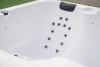 Jacuzzi de luxo para 4 pessoas – spa de hidromassagem com aromaterapia
