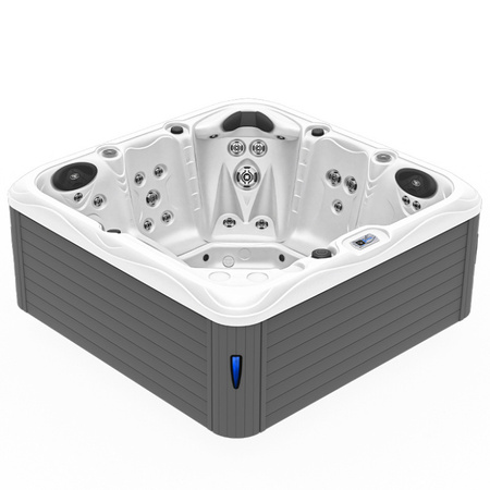 Jacuzzi de jardim SPA752 200x200 cm – relaxamento em estilo elegante