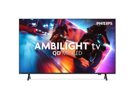 Τηλεόραση Philips QD MiniLED 55 ιντσών 55MLED920/12 - Ultra HD 4K, Ambilight, Dolby Atmos, Smart TV, HDR10+ - Ιδανική για οικιακό θέατρο, παιχνίδια και καθημερινή χρήση