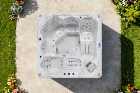 Elegants Jacuzzi OF-6004 Pro – Luksusa SPA ar hidromasāžu, Bluetooth un LED