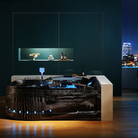 HYDRO MASSAGE BADEWANNE VENEZIA 761 180x120 CM