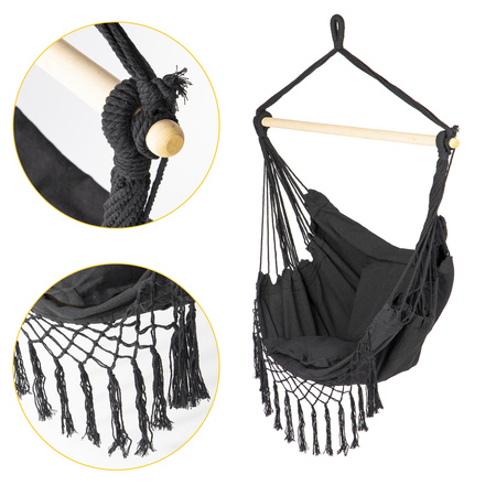 Brazilian Hammock Swing Chair | Garden hammock on a stand, outdoor relaxation