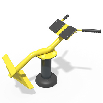 Hyperextension SE134 masin - Professionaalne välitingimustes kasutatav seljalihaste treeningmasin