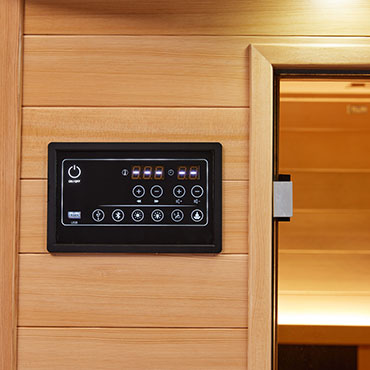 Indendørs Sauna OFS01-2 – kompakt sauna til hjemmet