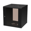Extralink Premium 12U 600x600 Black | rackskap | verktøyfri installasjon, veggmontert
