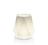Witte flavi tuinpot met verlichting