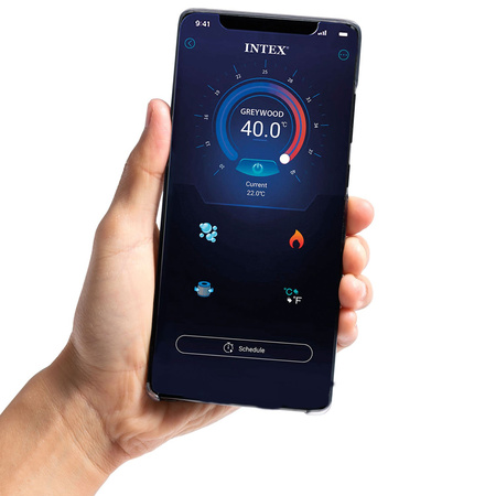 Надувний гідромасажний басейн 6 осіб 216x71 см WIFI преміум-аксесуари INTEX 28442