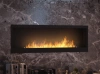 Minimalist built-in bioethanol fireplace Inside 1500 – black, Antisol glass
