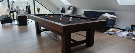 Mesa de billar Marcus: mesa de billar profesional para casa y club