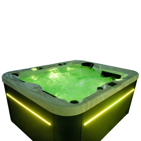 Whirlpool vanna 2-3 personām - modernā Balboa āra pirts ar spa funkciju