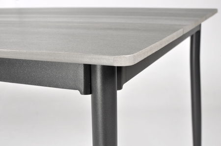 Table de jardin en aluminium BOSANO 180 - noir