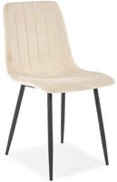 Chaise en velours SOFIA